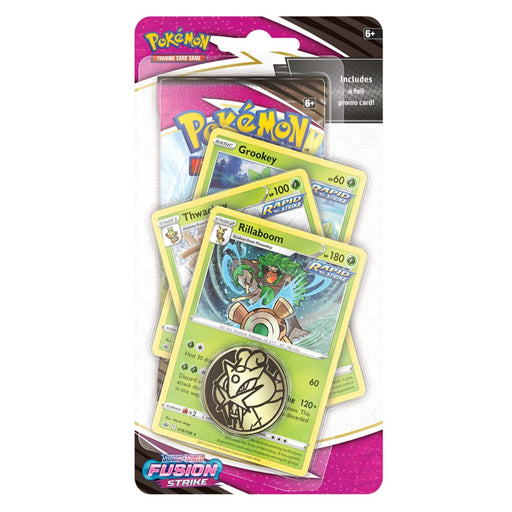 Pokémon TCG: Sword & Shield 8 Fusion Strike Premium Checklane Booster Pack (styles vary)