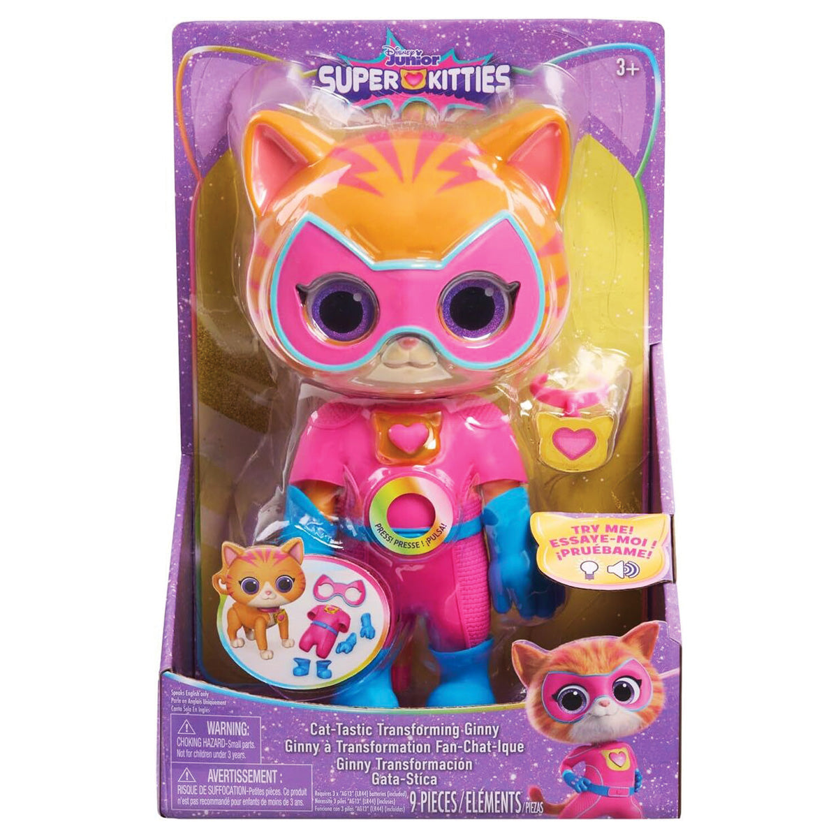SuperKitties Cat-Tastic Transforming Ginny Figure — Booghe