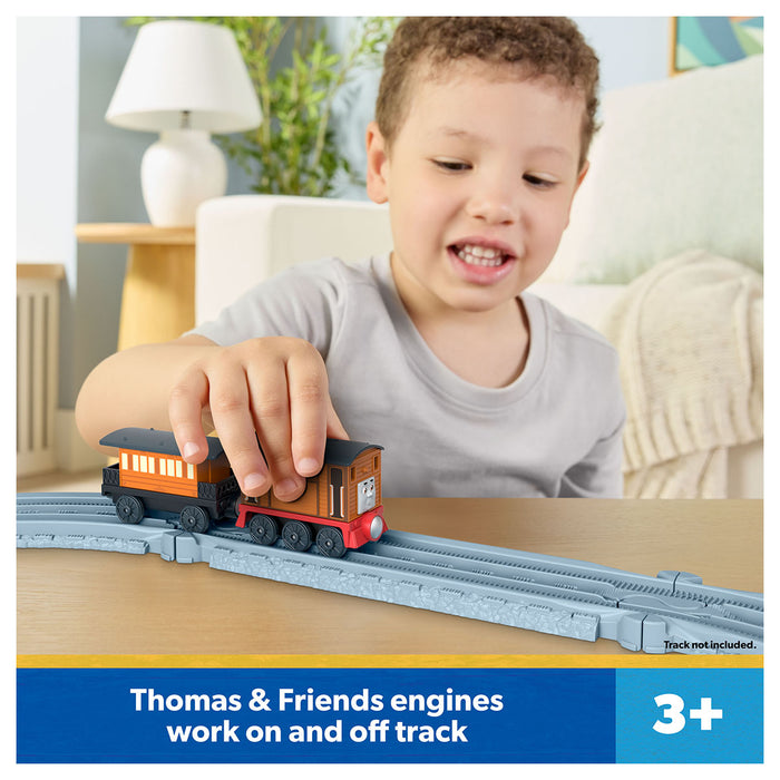 Thomas & Friends Toby & Henrietta Deluxe Metal Engine and Passenger Coach