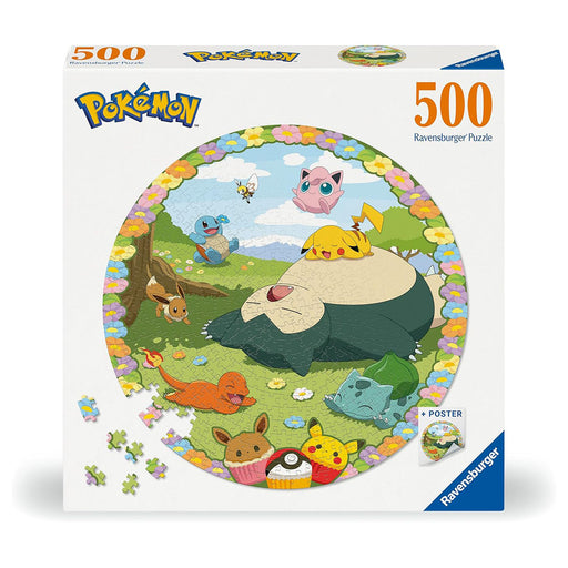 Ravensburger Pokémon Circular 500 Piece Jigsaw Puzzle