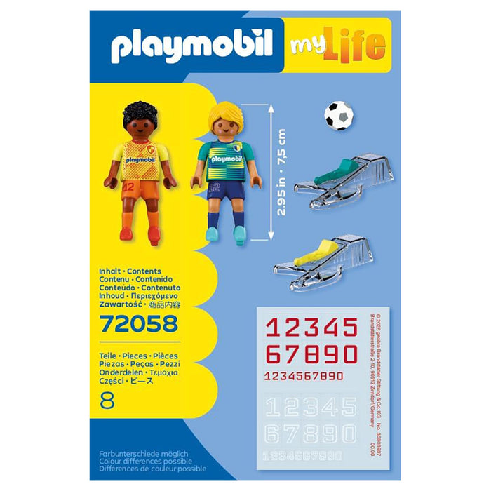 Playmobil Football Players Figures