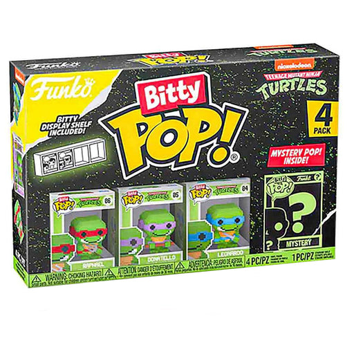 Funko Bitty Pop! Teenage Mutant Ninja Turtles Figures Series 4 (4 Pack)