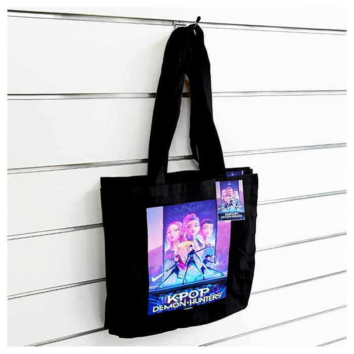 K-POP Demon Hunters (Key Art) Black Tote Bag