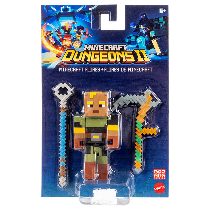 Minecraft Dungeons II Minecraft Flores Figure Set