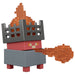 Minecraft Dungeons II Flame Construct Figure Set