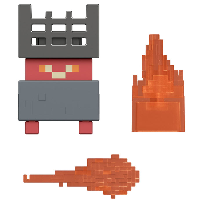 Minecraft Dungeons II Flame Construct Figure Set