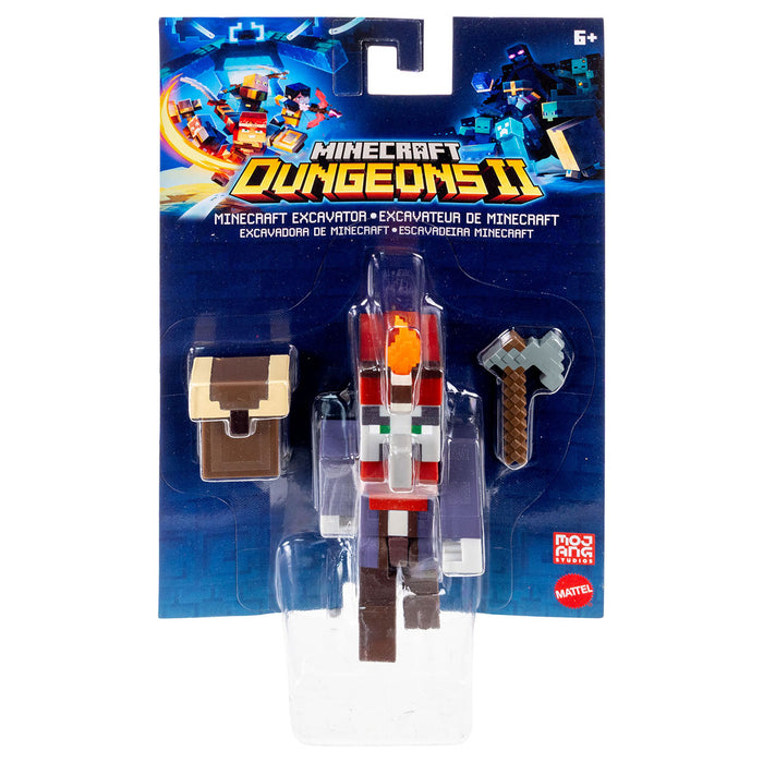 Minecraft Dungeons II Minecraft Excavator Figure Set