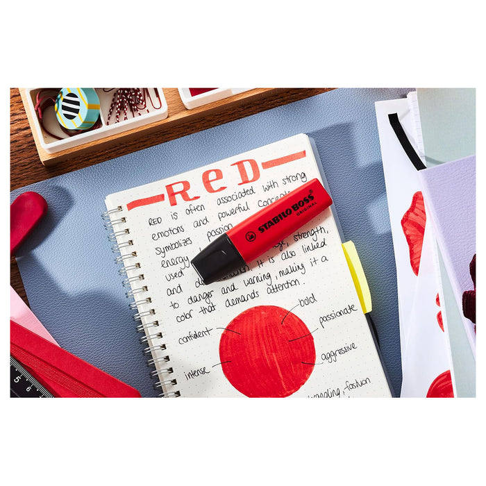 STABILO BOSS ORIGINAL Real Red Highlighter