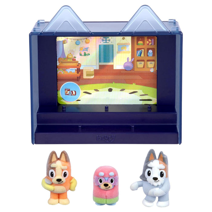 Bluey Fuzzies Episode Pack: Grannies Display Case & Figures