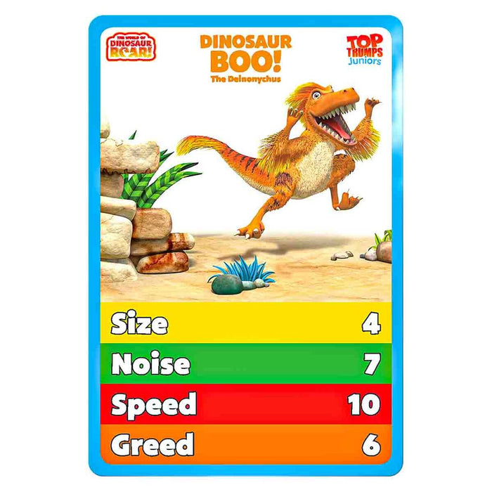 Dinosaur Roar Top Trumps Juniors Card Game