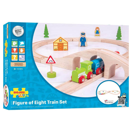 Bigjigs Rail Figure of Eight Train Set