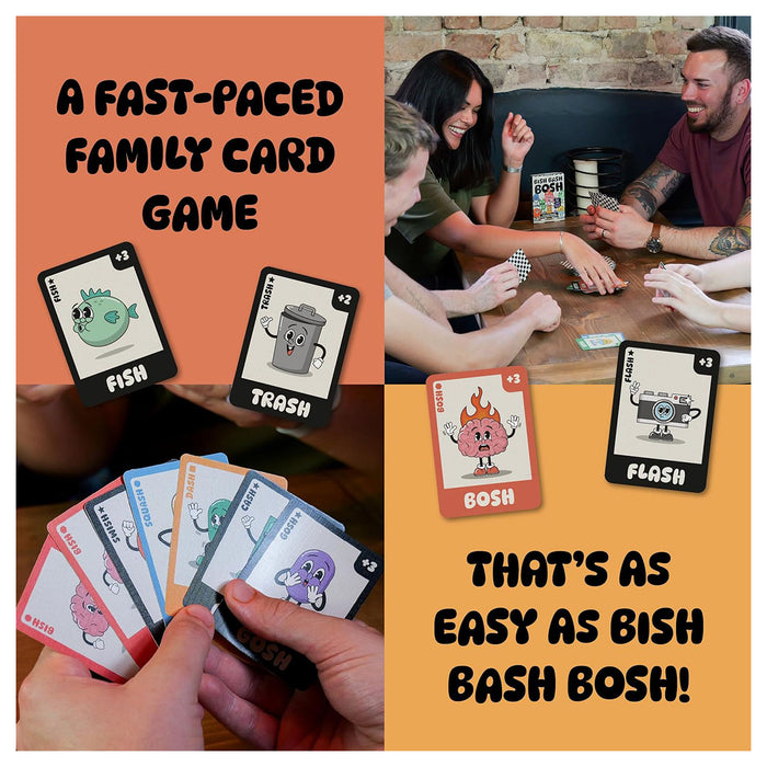 Bish Bash Bosh Card Game