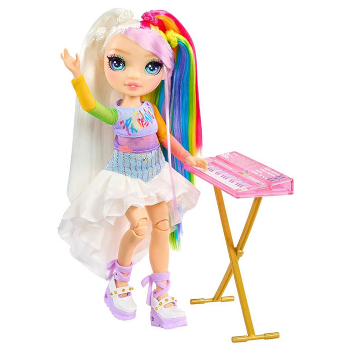 Rainbow High Jr. High Rock Band Amaya Raine Fashion Doll