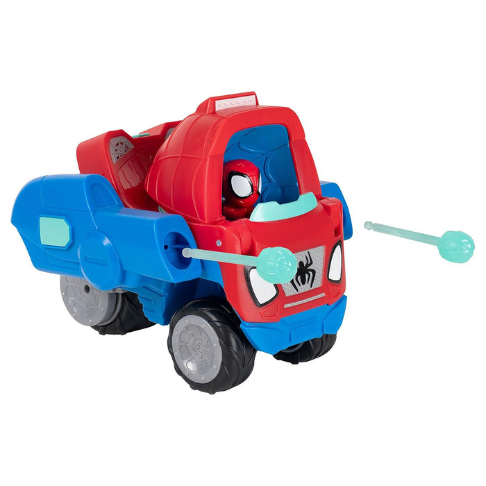 Marvel Spidey and his Amazing Friends: Spidey Transforming Web-Wave Cruiser Vehicle