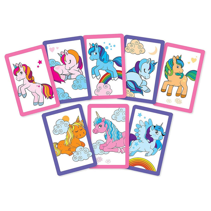 Snap and Pairs Unicorns Card Game