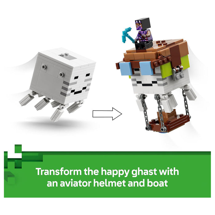 LEGO Minecraft Ghast Station Building Set