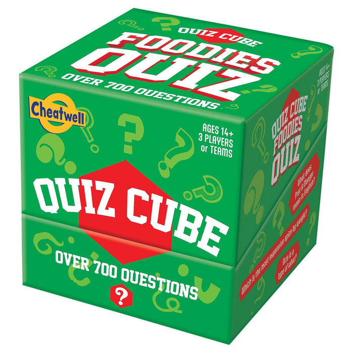 Quiz Cube Foodies Card Game