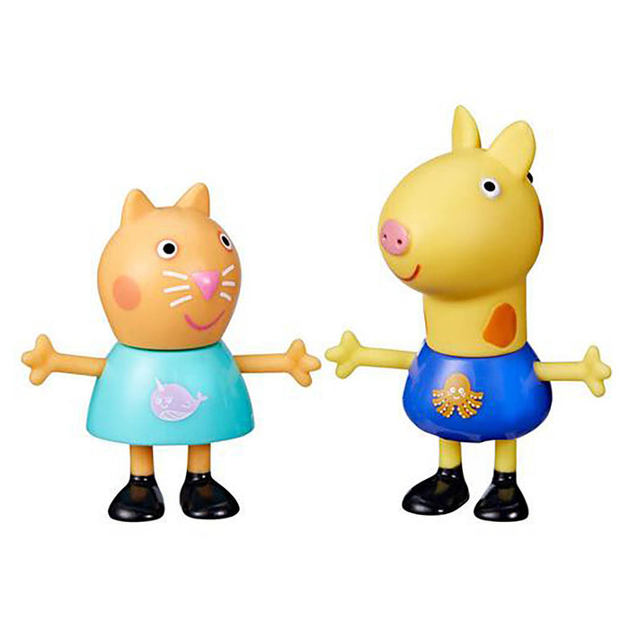 Peppa Pig Best Friends Candy Cat & Gerald Giraffe Figures