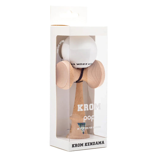 KROM Kendama Pop Rubber White Game