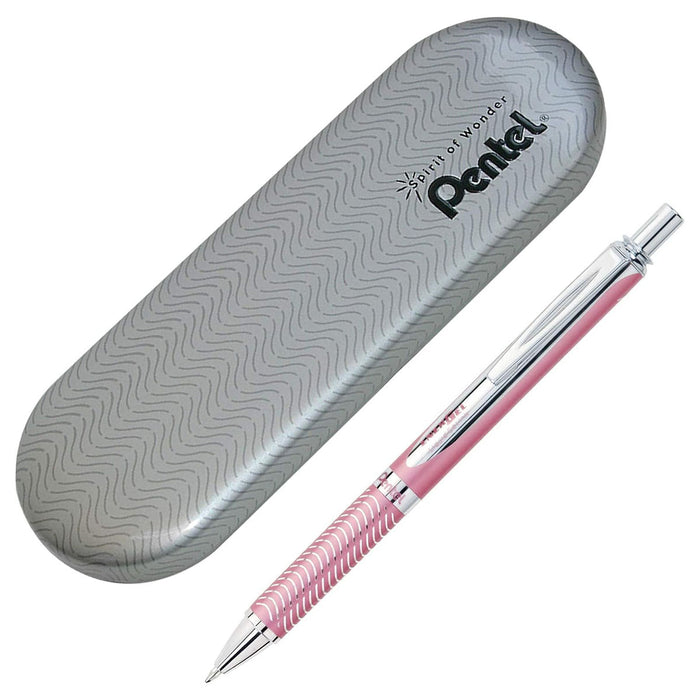 Pentel EnerGel Sterling BL407 Pink Rollerball Pen