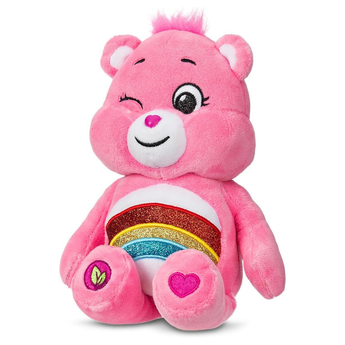 Care Bears Cheer Bear Sparkle (Eco-friendly) 9" Bean Plush