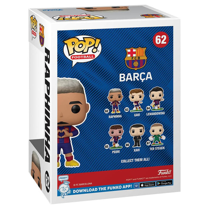 Raphinha FC Barcelona Funko POP! Collectible Vinyl Figure #62 (72234)
