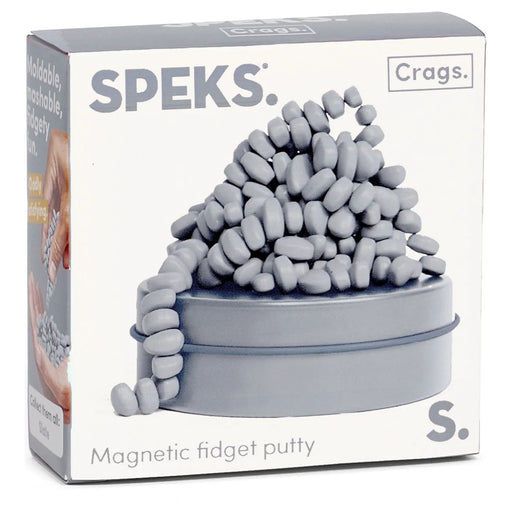 Speks Crags Slate Magnetic Fidget Putty Small