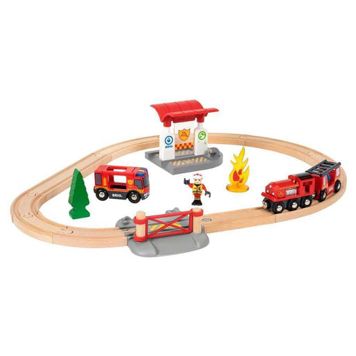 BRIO World Firefighter Set
