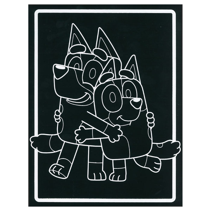 Bluey Scratch Art Set