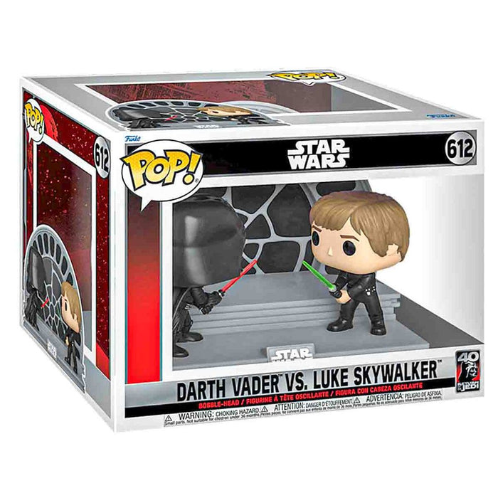 Funko Pop Star Wars Darth Vader Vs Luke Skywalker #612 