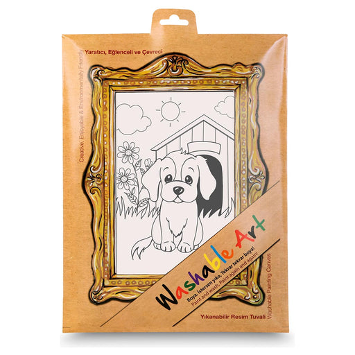 Washable Art Dog Colouring Protective Mat