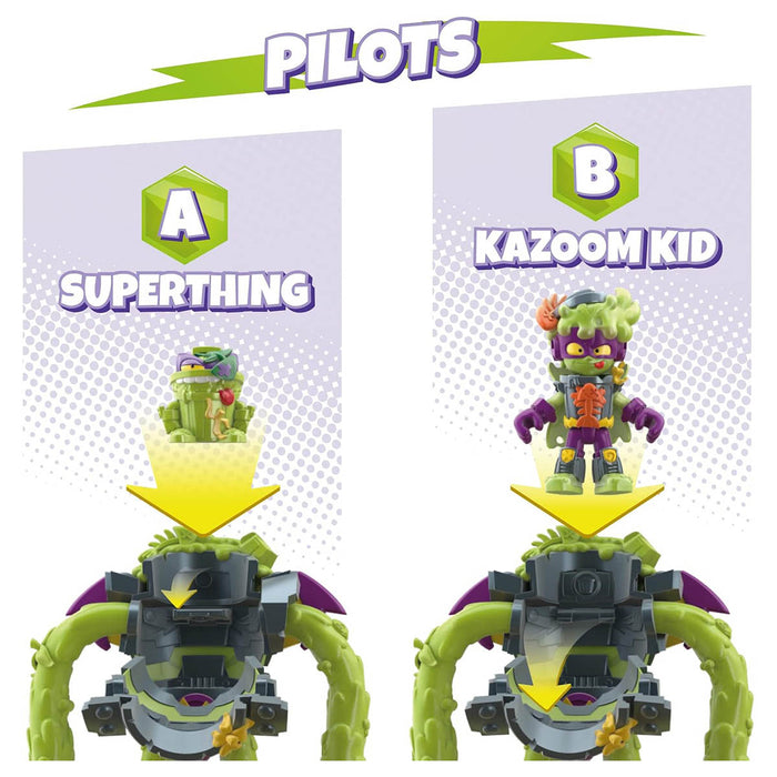 SuperThings Superbot Power Arms Trasher Figure