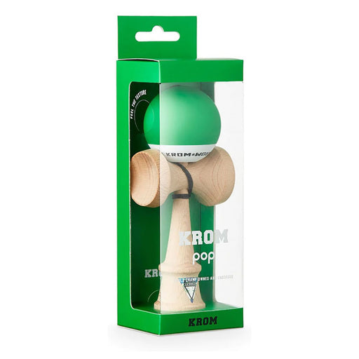 KROM Kendama Pop Rubber Dark Green Game