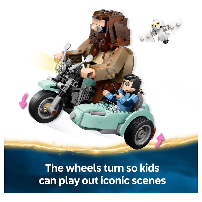 LEGO Harry Potter Hagrid & Harry's Motorcycle Ride Building Set