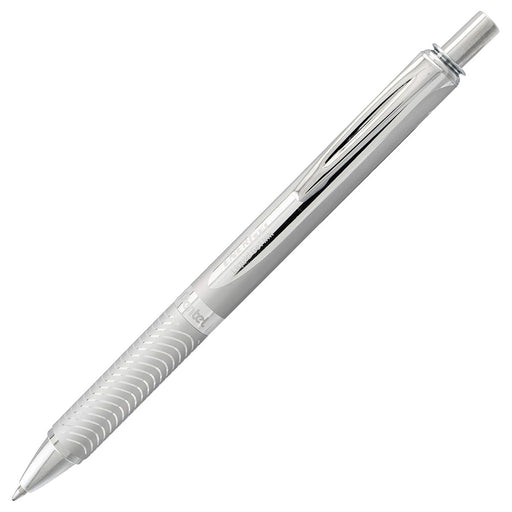 Pentel EnerGel Sterling BL407 Silver Rollerball Pen