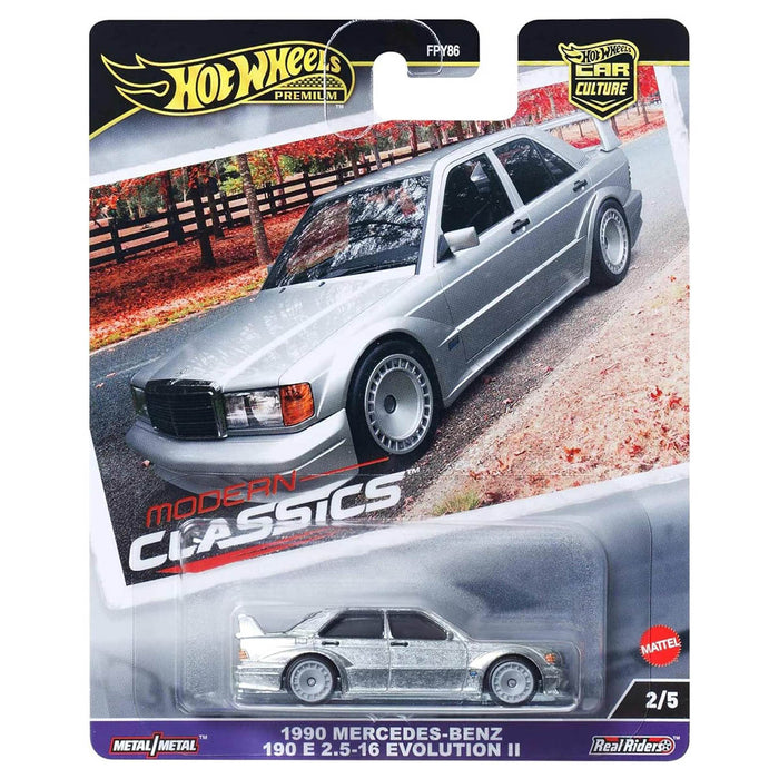 Hot Wheels Car Culture Modern Classics: 1990 Mercedes Benz 1:64 Car (2/5)