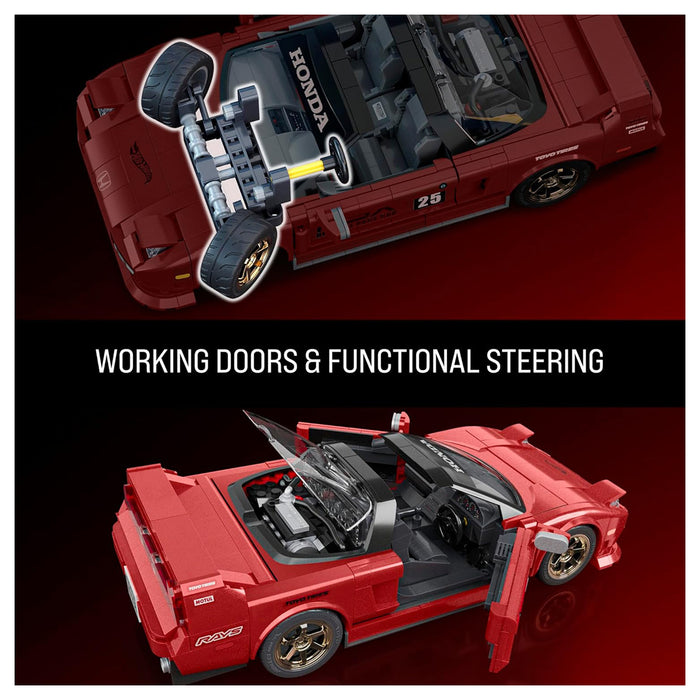 Hot Wheels '90 Acura NSX Building Set