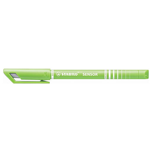 STABILO SENSOR F fineliner Pens Light Green, Turquoise, Pink, Lilac (4 Pack)