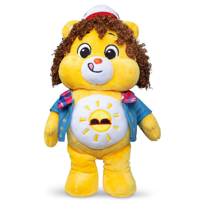 Care Bears x Stranger Things: Funshine Bear as Dustin 22cm Plush