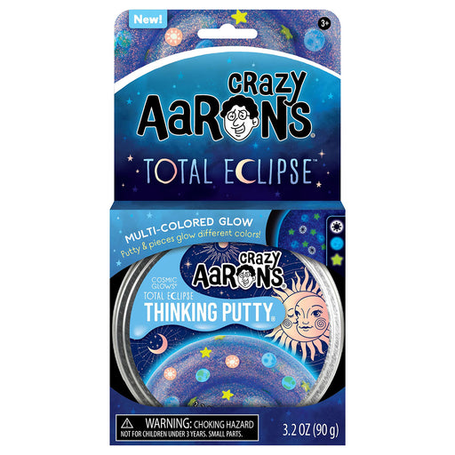 Crazy Aaron’s Cosmic Glows Total Eclipse Thinking Putty 90g