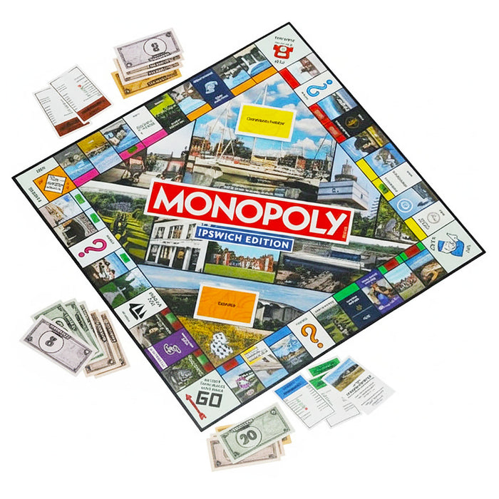 Monopoly Board Game Ipswich Edition