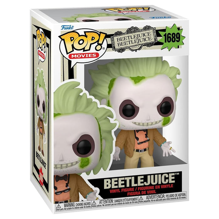 Funko Pop! Movies: Beetlejuice 2: Beetlejuice with Chase Vinyl Figure #1689