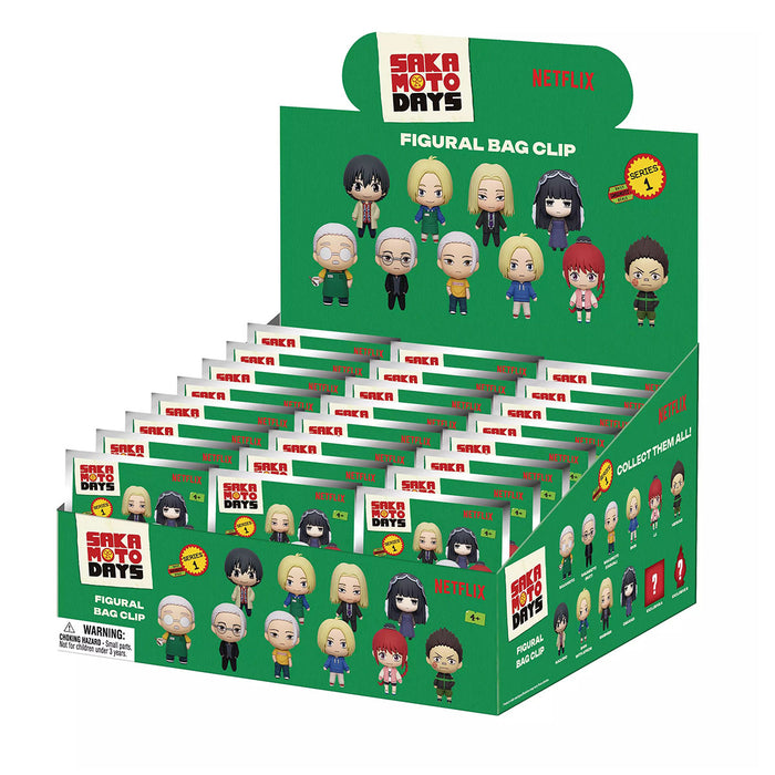 Sakamoto Days Series 1 Bag Clips