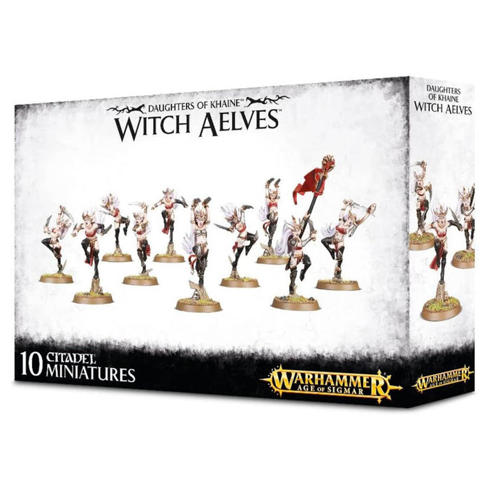 Warhammer Age of Simar: Daughters of Khaine: Witch Aelves Miniatures Set