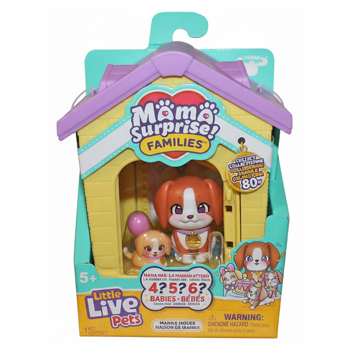 Little Live Pets Mama Surprise Families: Spaniel Mama's House Playset