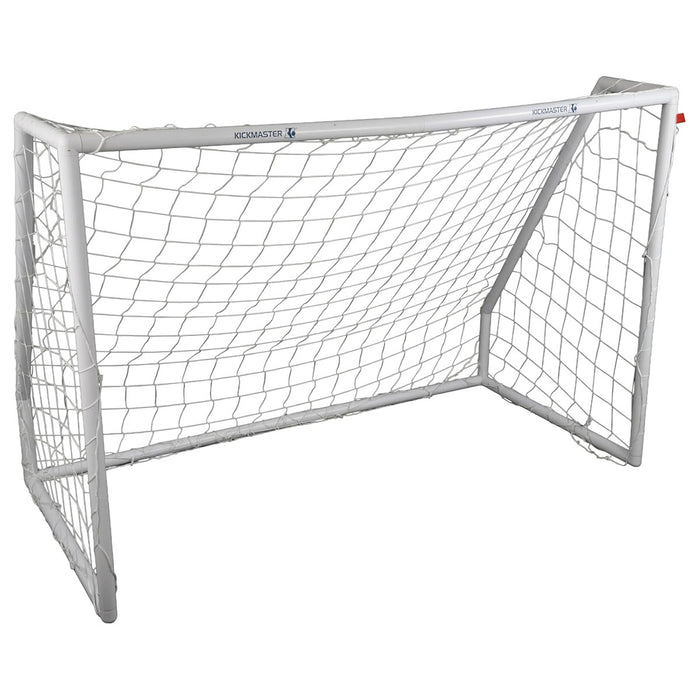 Kickmaster 6ft Football Goal 67mm UPVC Frame