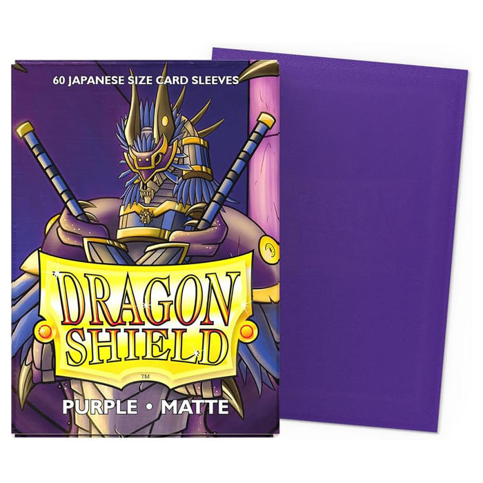 Dragon Shield Japanese Size Purple 60 Matte Sleeves