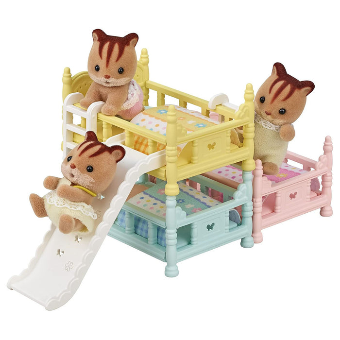 Sylvanian Families Triple Bunk Beds Set