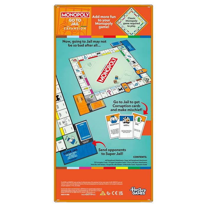 Monopoly Expansion: Go To Jail