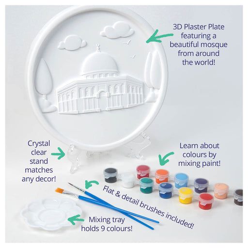 Desi Doll Paint a Mosque Ka’Bah Set